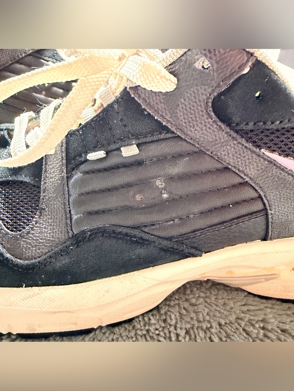 10.5 Coach C301 Chunky Black Lace-Up Sneakers - Picture 7 of 10